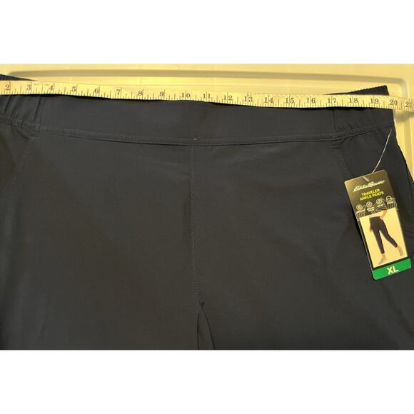 Eddie Bauer Traveler Ankle Pants Adult Women’s Size XL X-Large Navy Blue NWT - Picture 10 of 12